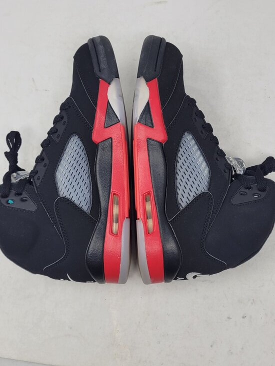 Air Jordan 5 Top 3 Black Fired Red Metallic Silver Grape BRED US 8 CZ1786 001 main image 10